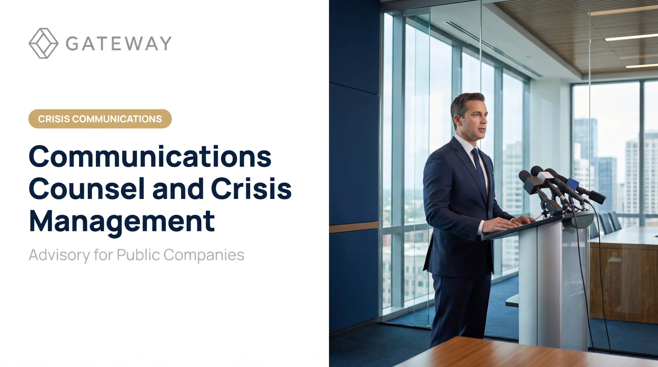 Communications Counsel and Crisis Management
