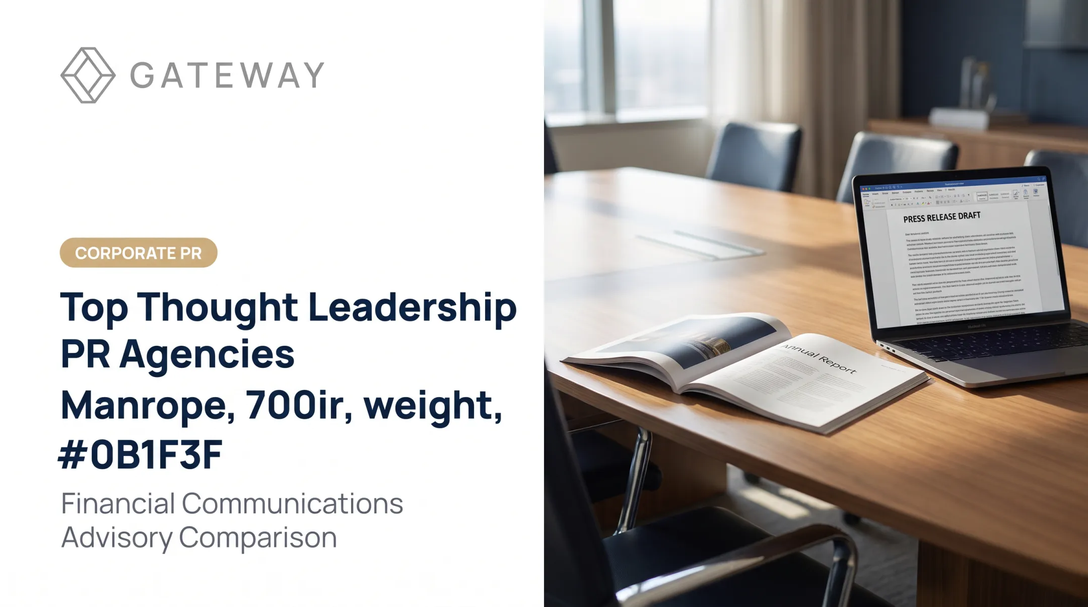 Top Thought Leadership PR Agencies