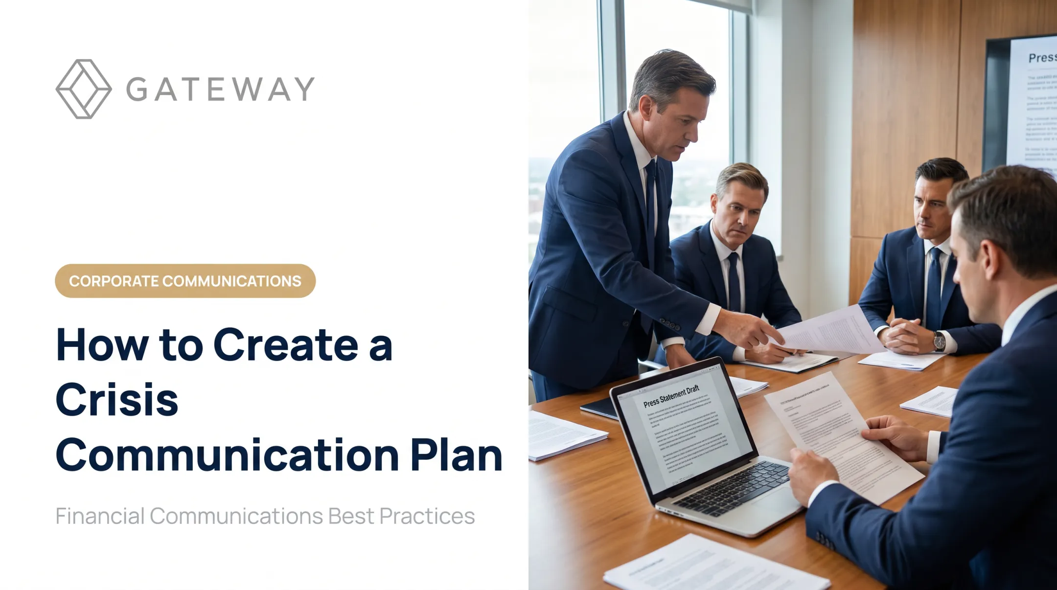 How to Create a Crisis Communication Plan