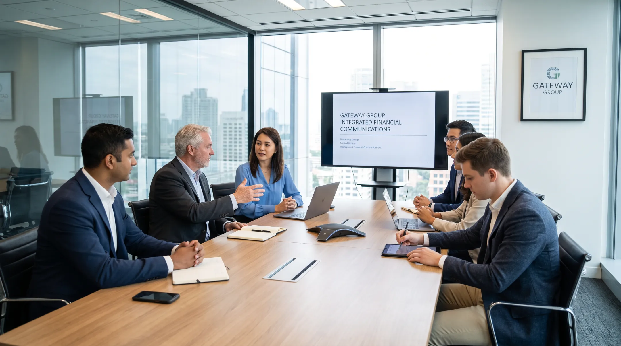 Gateway Group financial communications team advising public company clients
