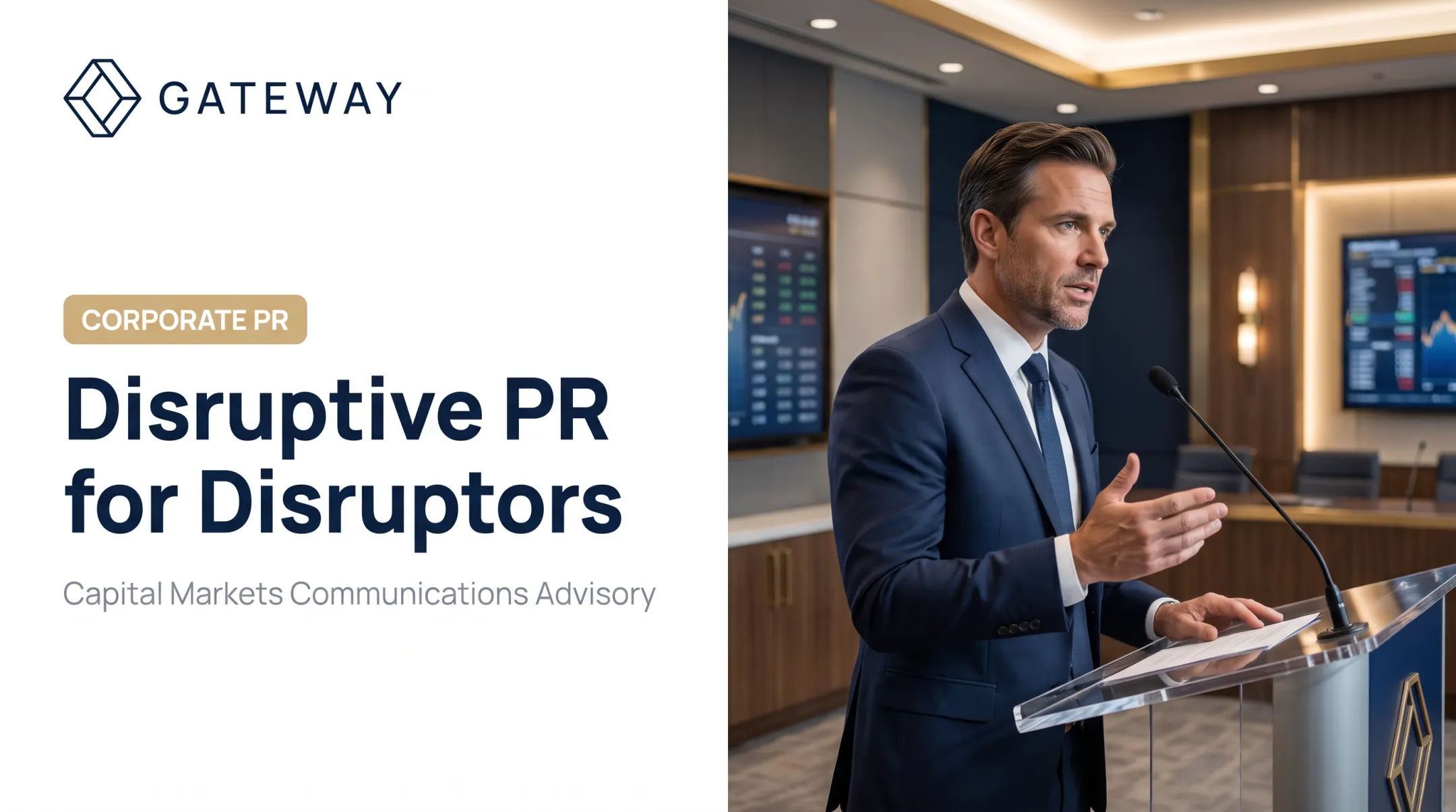 Disruptive PR for Disruptors
