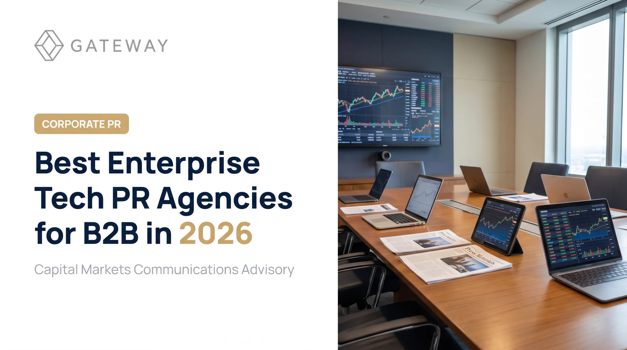 Best Enterprise Tech PR Agencies for B2B in 2026