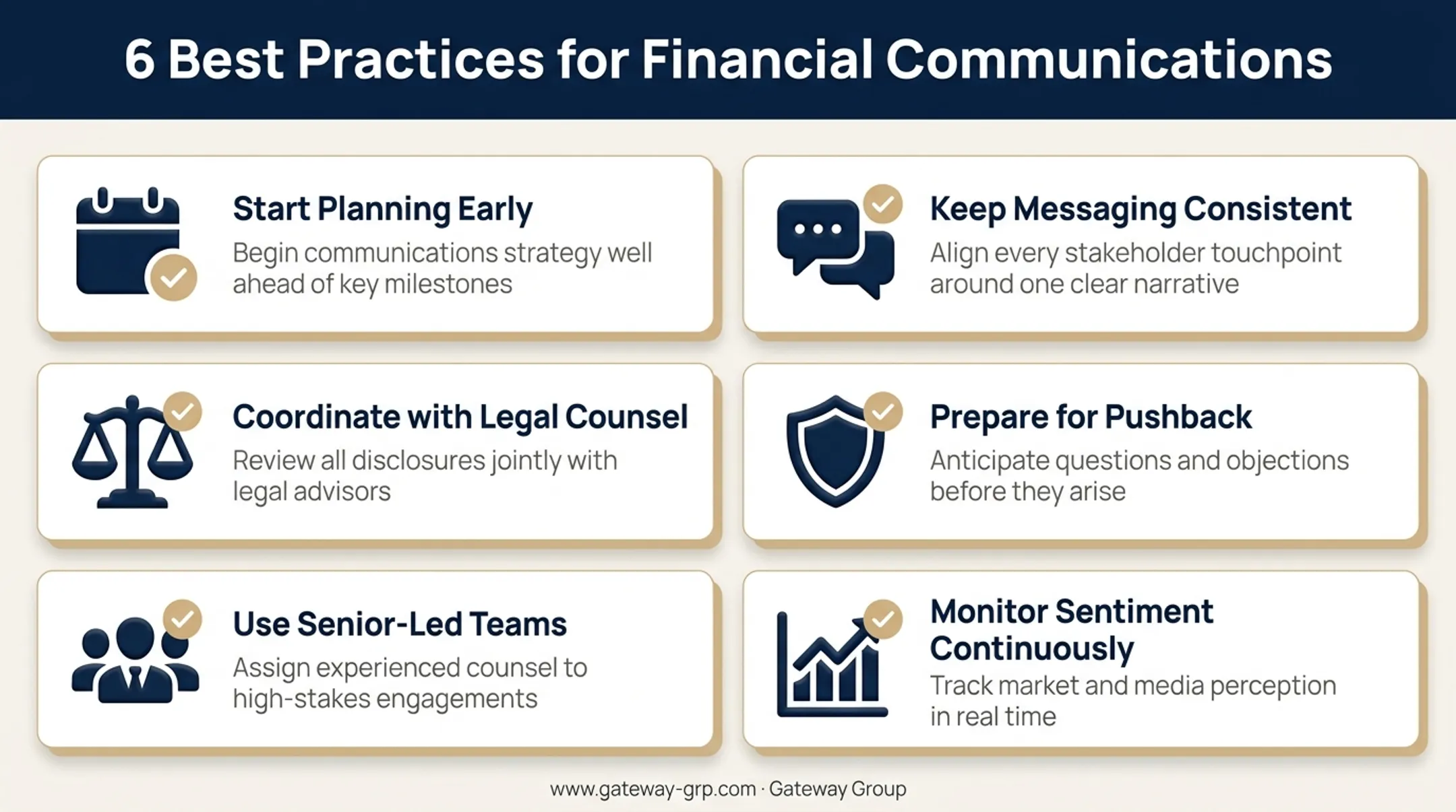 Six best practices checklist for effective transaction communications during M&amp;A deals