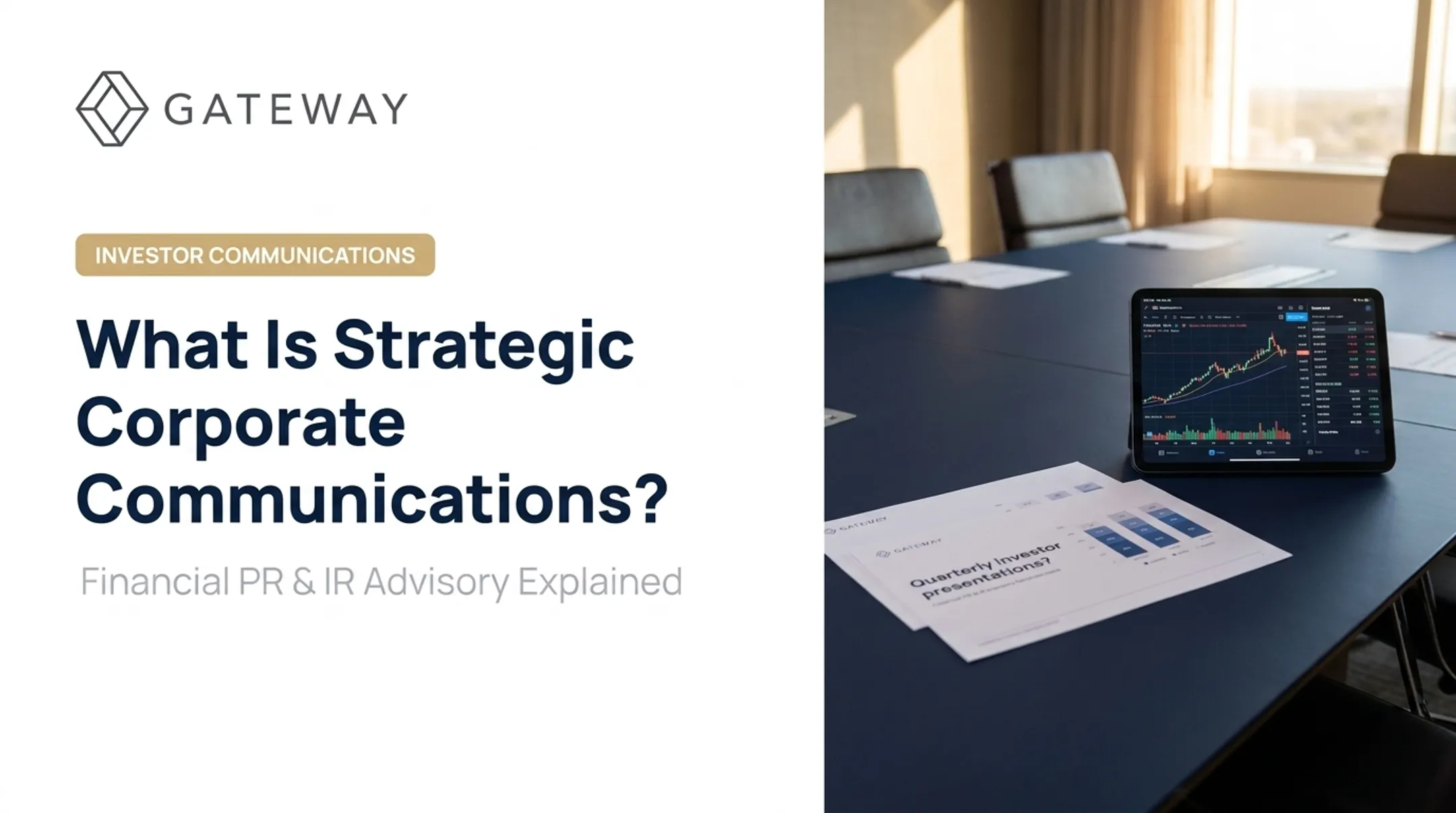 What Is Strategic Corporate Communications?