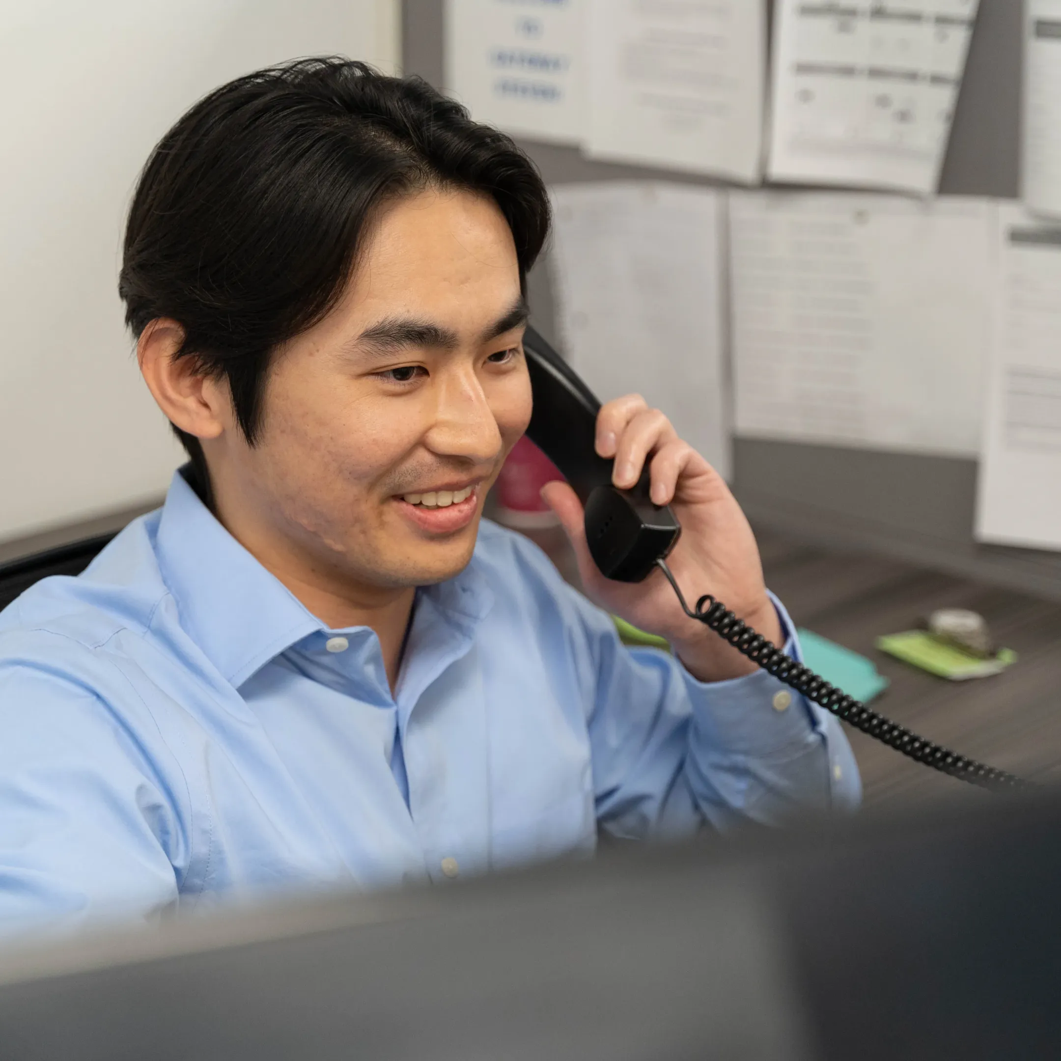 Communications advisor preparing a PR strategy