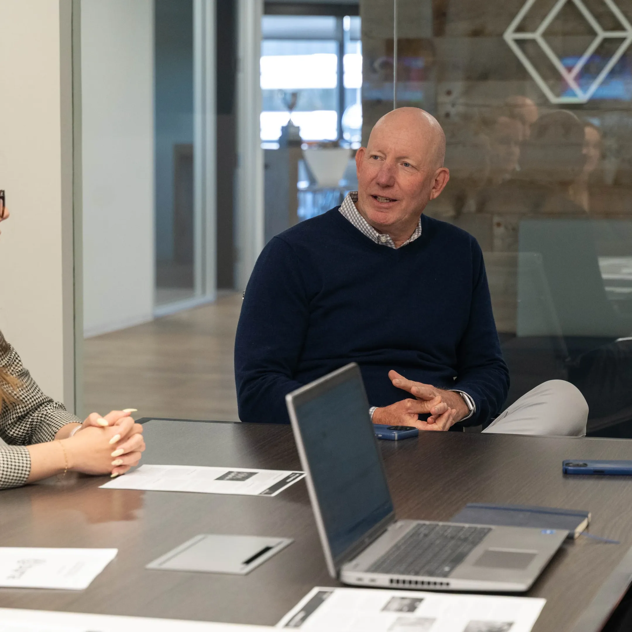 PR team planning a technology company communications campaign