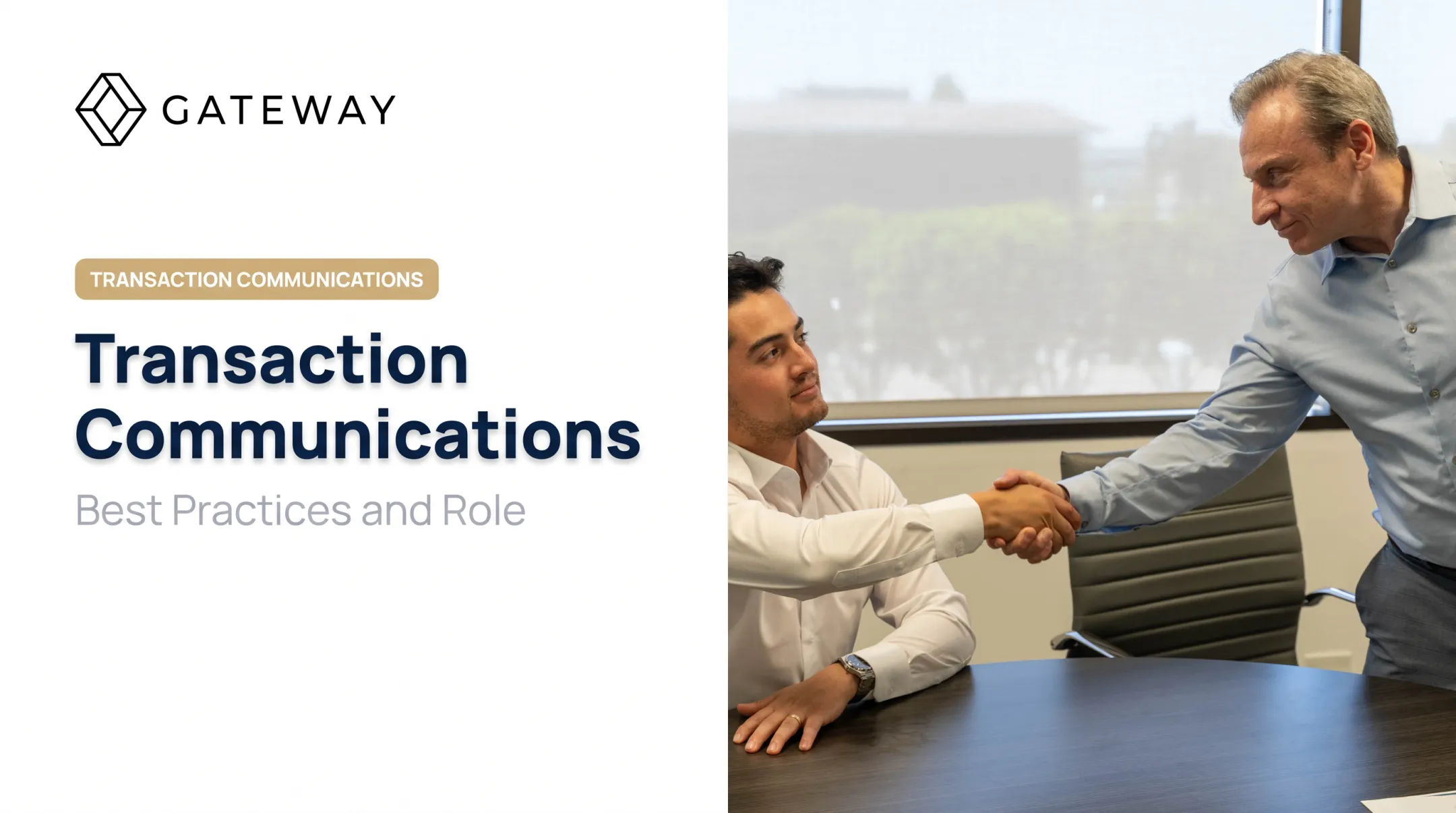 Transaction Communications: Best Practices and Role