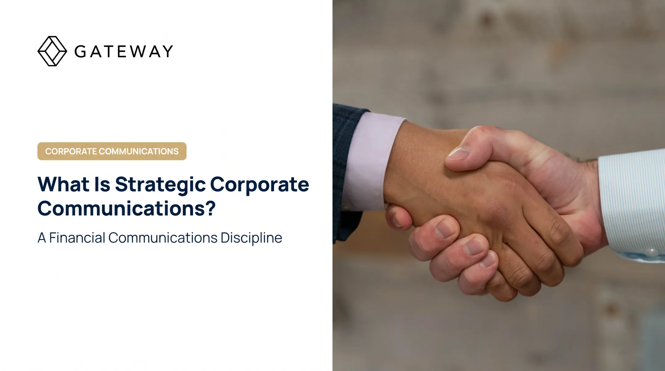 What Is Strategic Corporate Communications?
