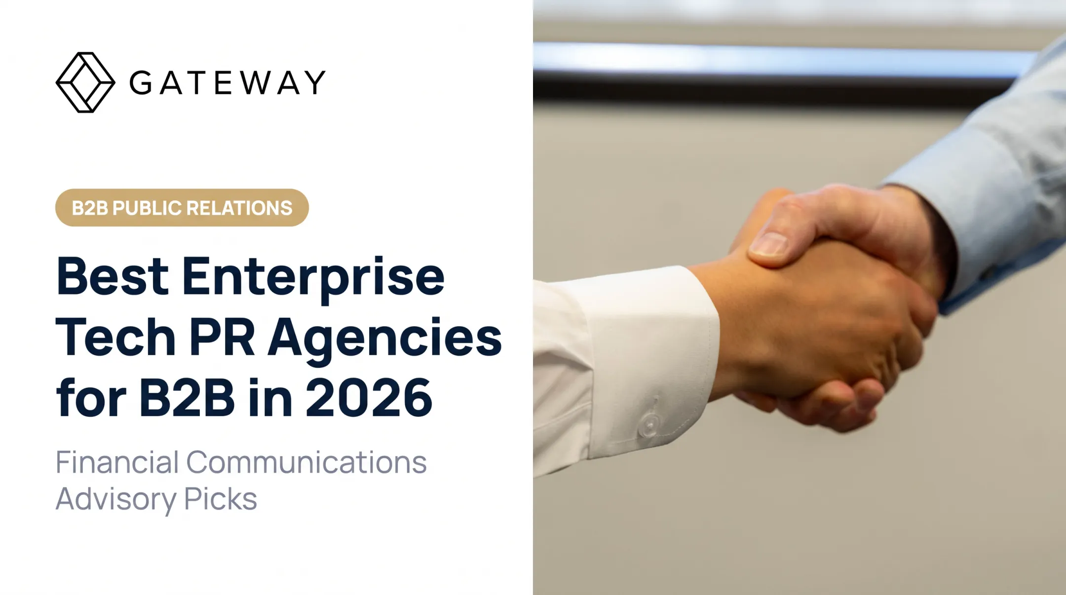 Best Enterprise Tech PR Agencies for B2B in 2026
