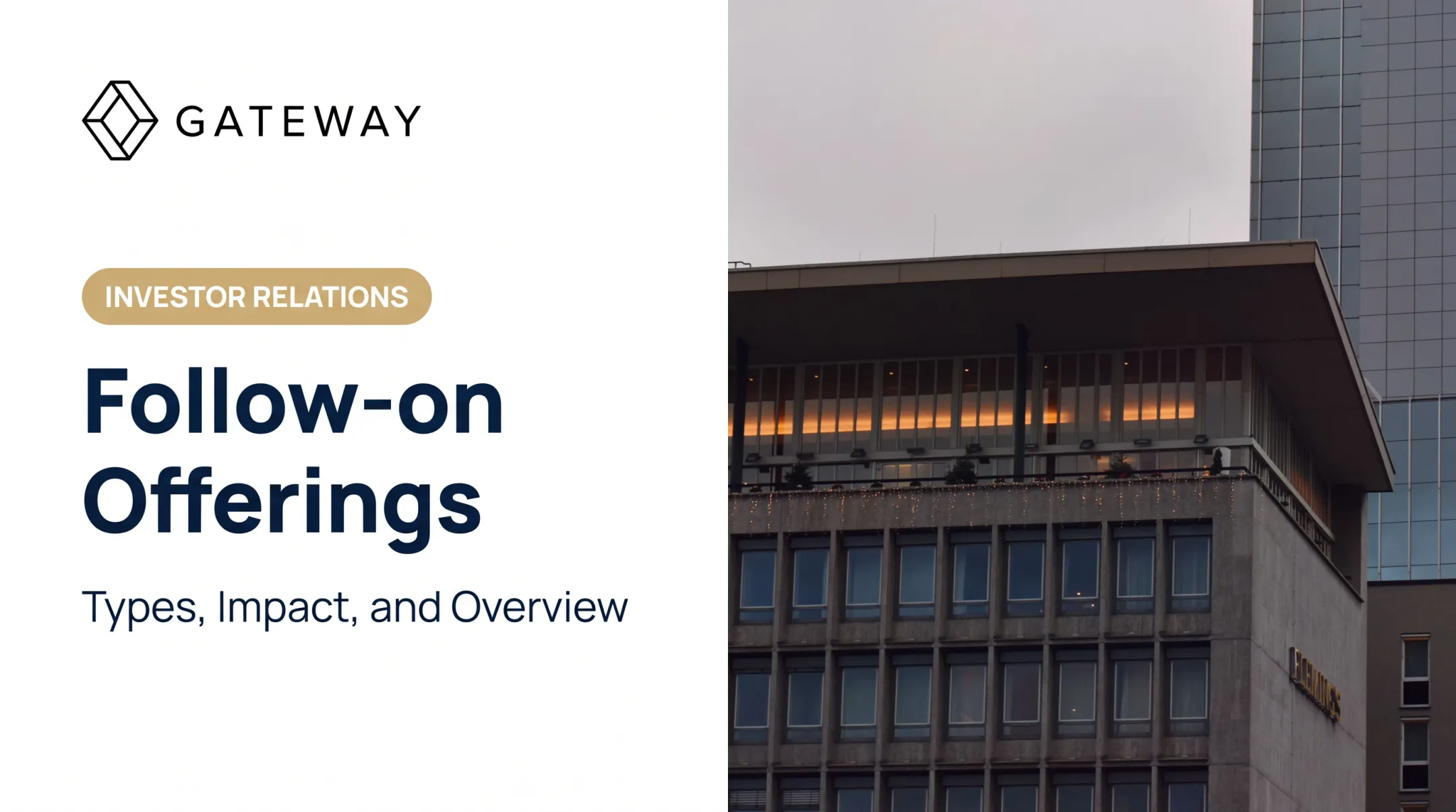 Follow-on Offerings: Types, Impact, and Overview