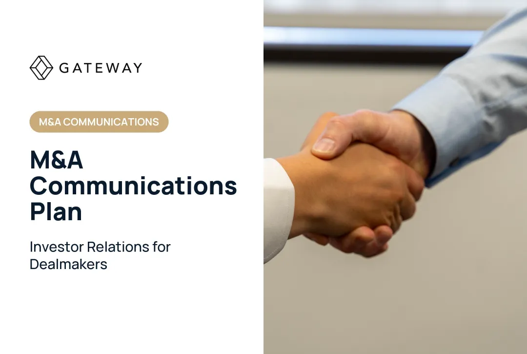 M&A Communications Plan
