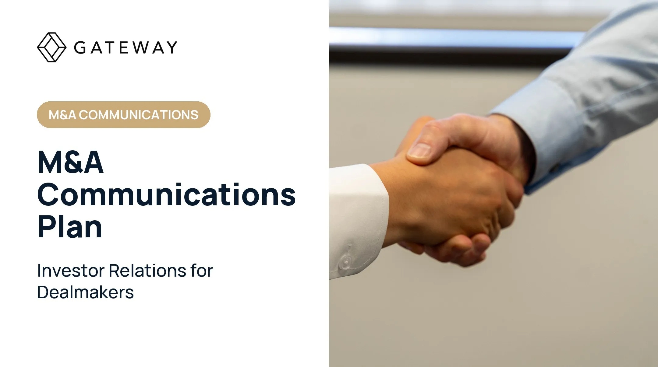 M&A Communications Plan