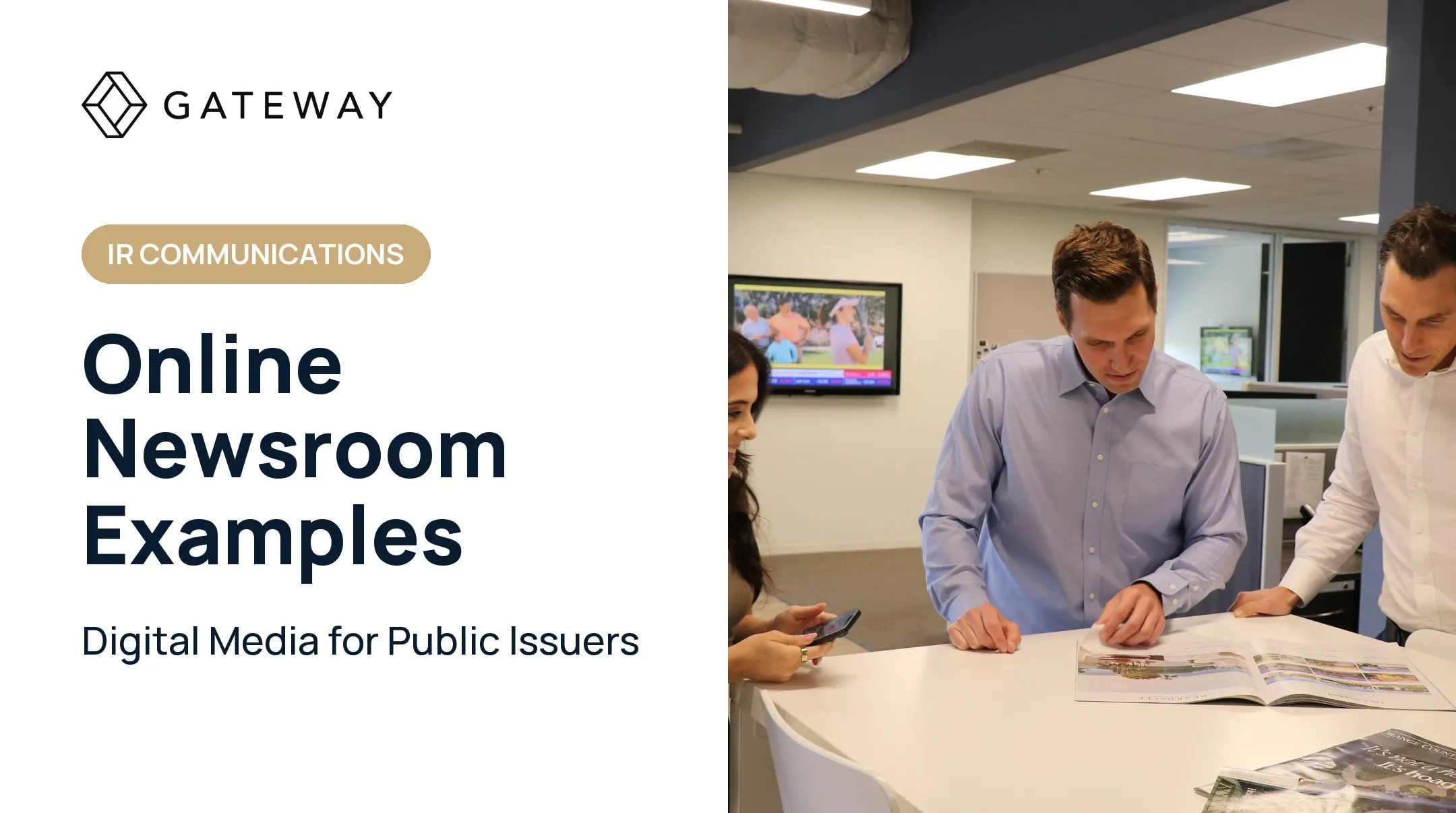Online Newsroom Examples