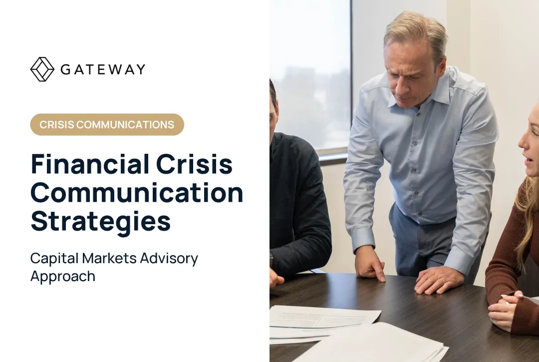 Financial Crisis Communication Strategies