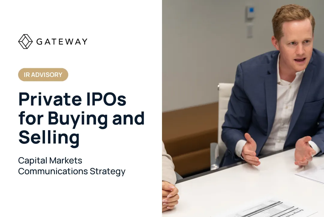 Private IPOs for Buying and Selling