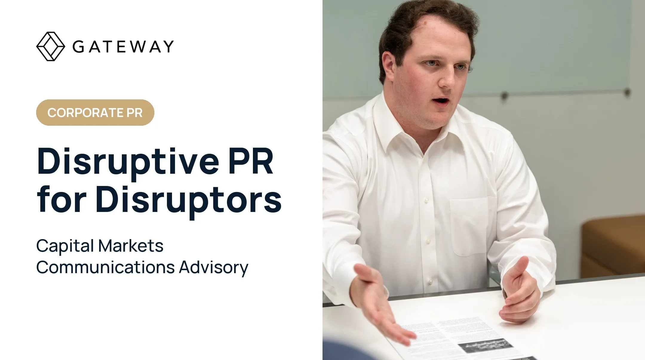 Disruptive PR for Disruptors