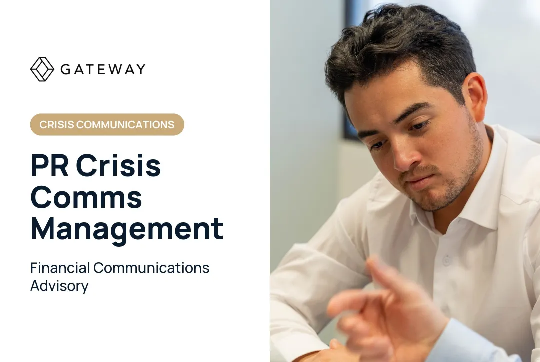 PR Crisis Comms Management