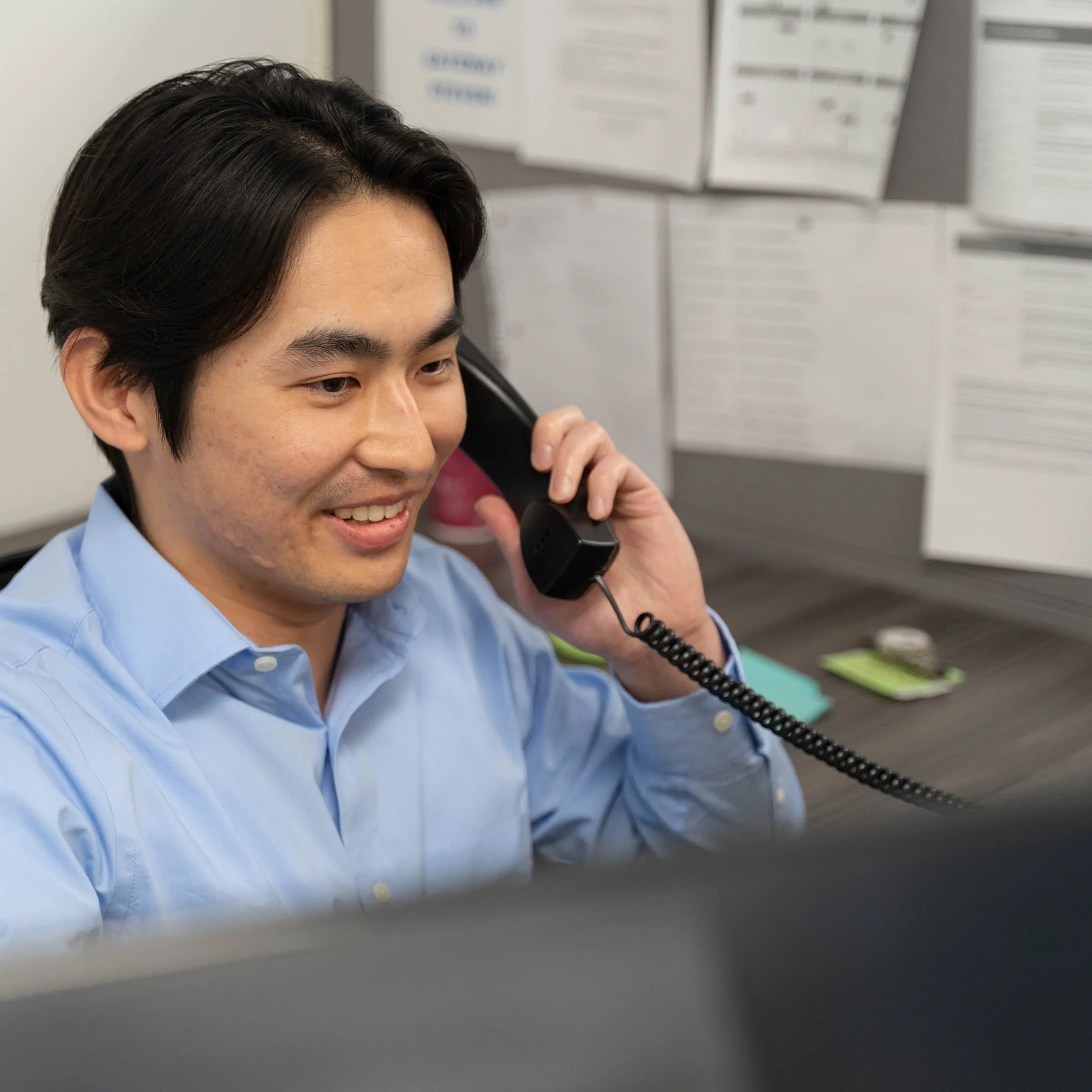 Communications advisor preparing an executive for a media interview