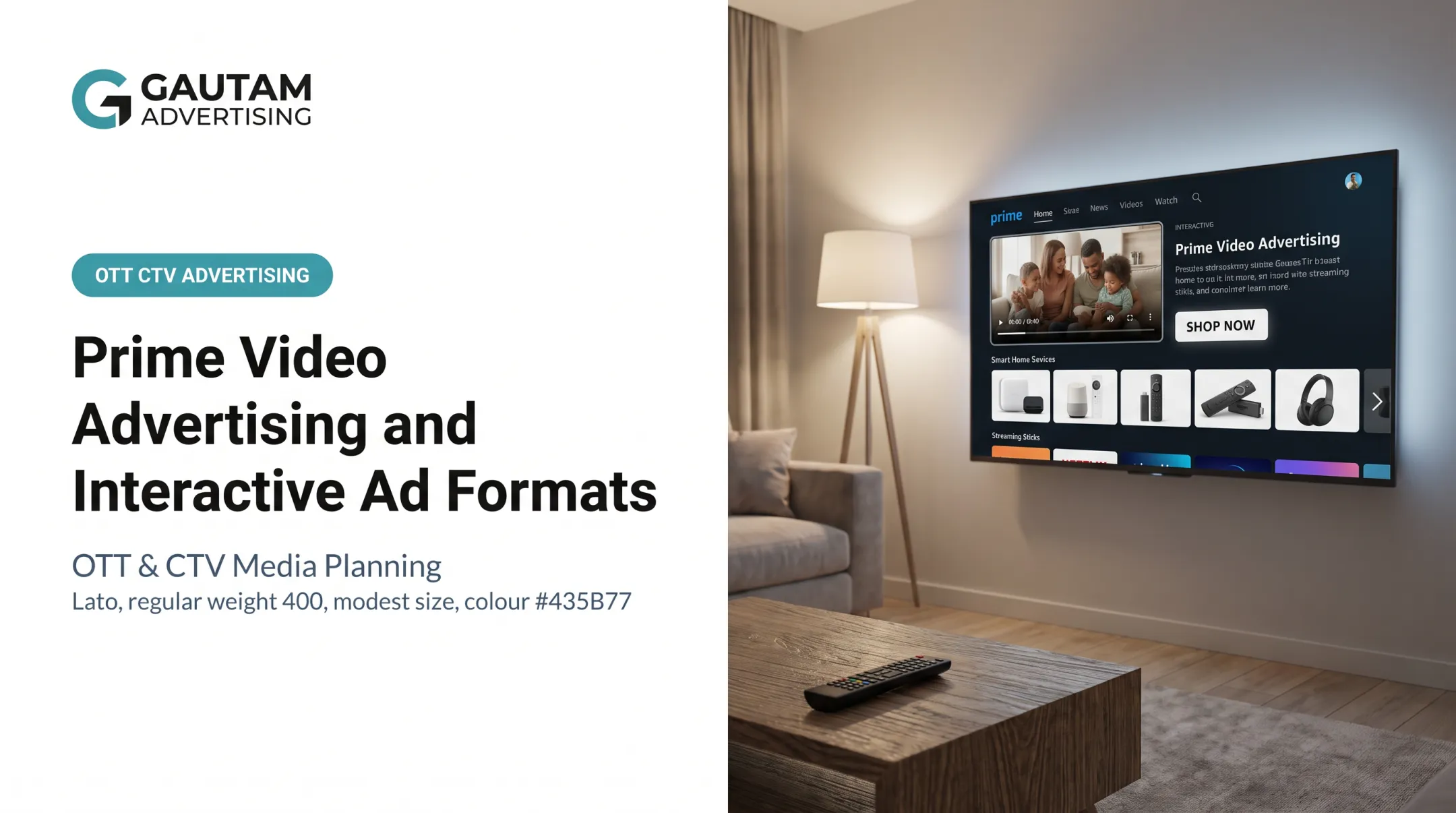Prime Video Advertising and Interactive Ad Formats