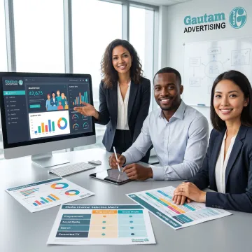 Healthcare advertising strategy session