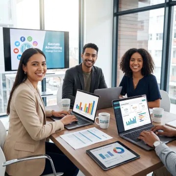 Digital marketing campaign planning for a small business