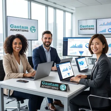 Programmatic advertising campaign dashboard and digital media planning
