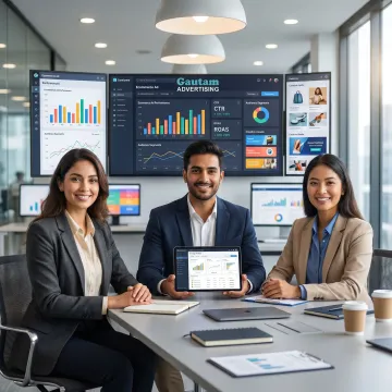 Ecommerce performance marketing campaign dashboard