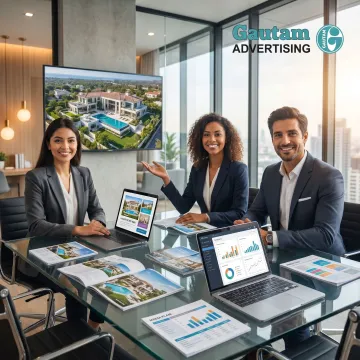 Real estate advertising campaign planning