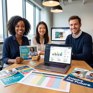Teacher recruitment advertising campaign planning