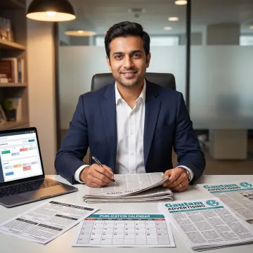 Legal notice newspaper planning and publication support