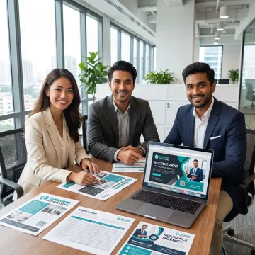 Insurance recruitment advertising campaign planning