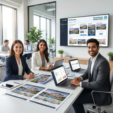 Real estate advertising campaign planning