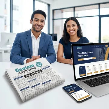 Recruitment listing advertisement campaign