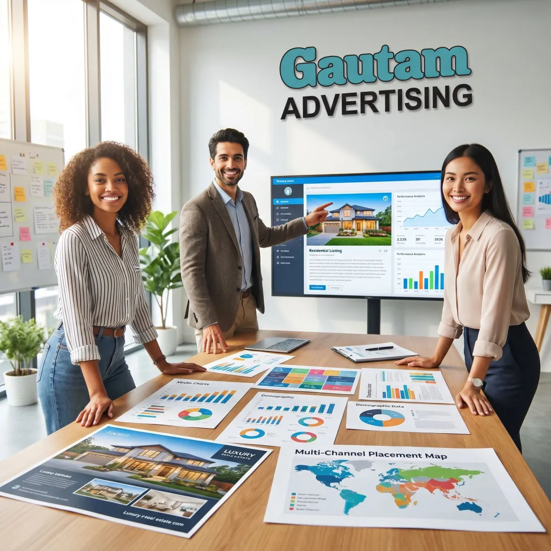 Media planning for real estate advertising
