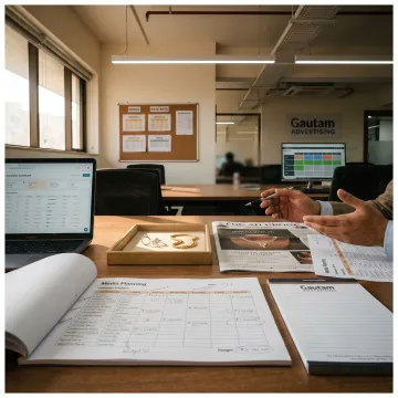 Jewellery brand advertising campaign planning