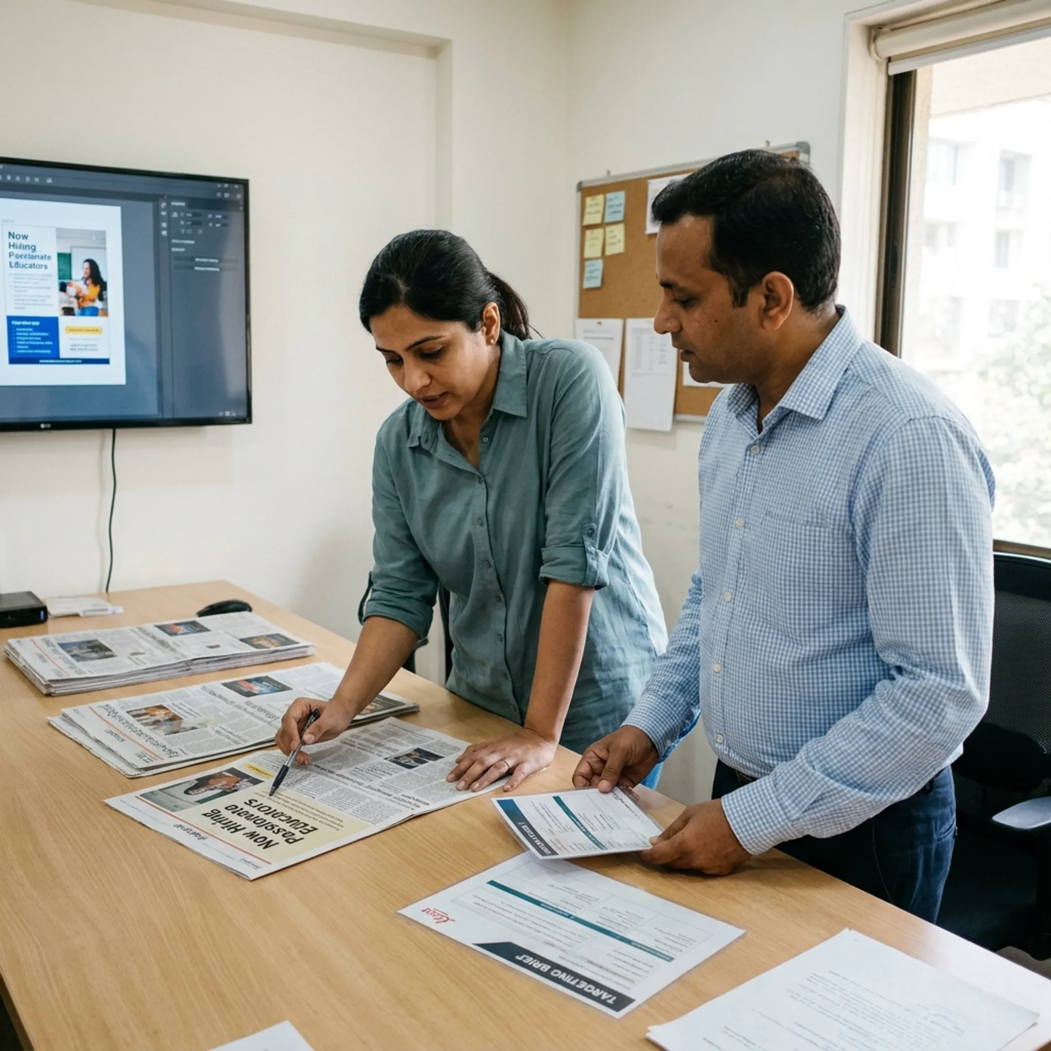 Education recruitment campaign being planned across print and digital media