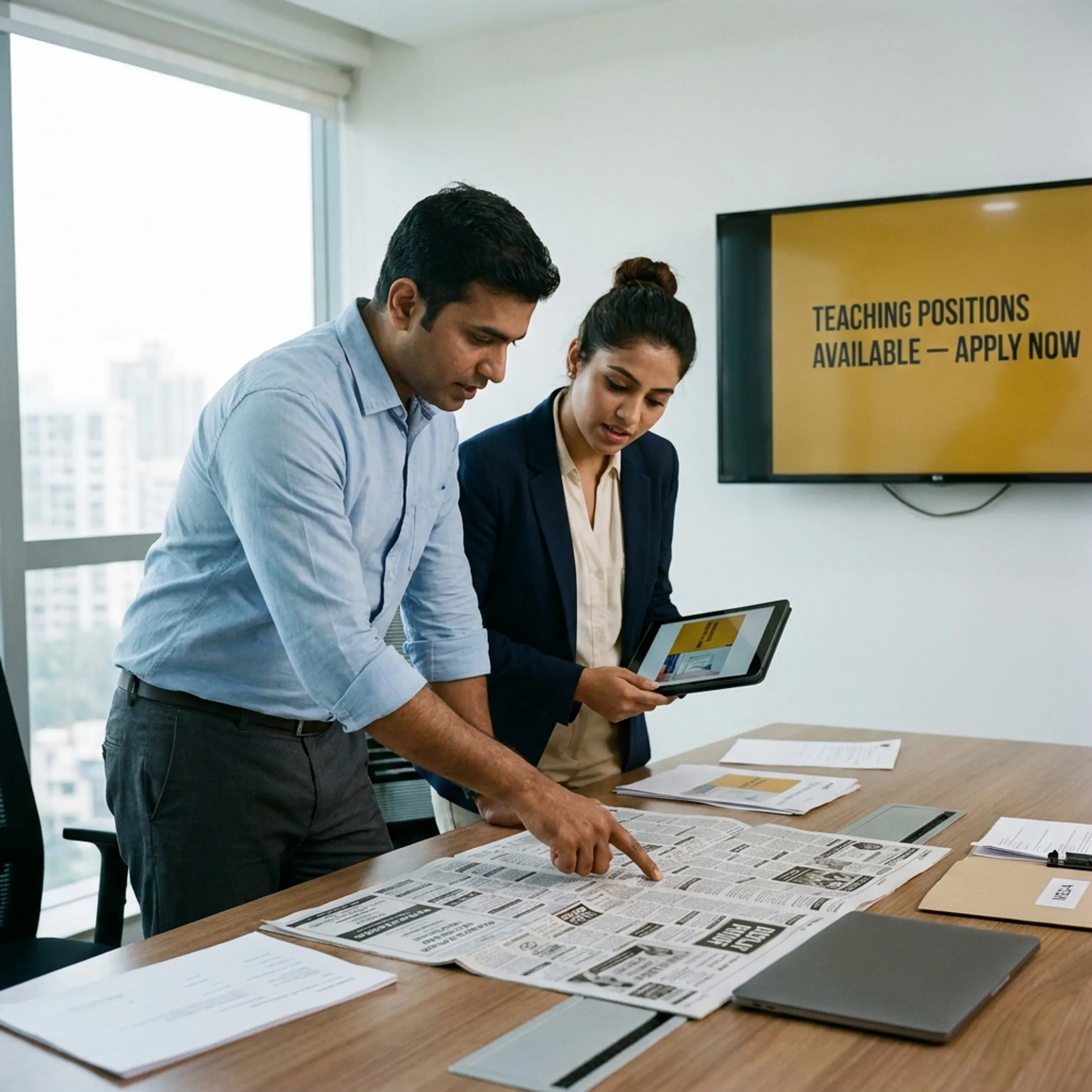School recruitment campaign planned across newspaper, streaming, and digital advertising channels