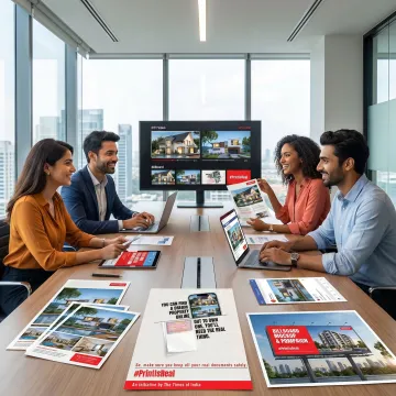 Media planning for real estate advertising campaign