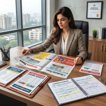 Newspaper advertising planning for Gurgaon businesses