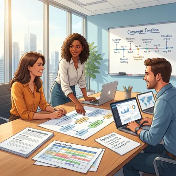 Team planning recruitment ad process