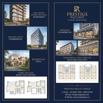 Real estate magazine advertisement layout