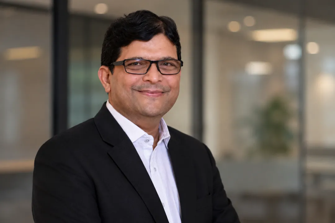 Portrait of Shri Jayantilal Shah, Founder of Gautam Advertising