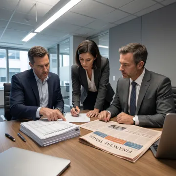 Audited financial results newspaper publication planning