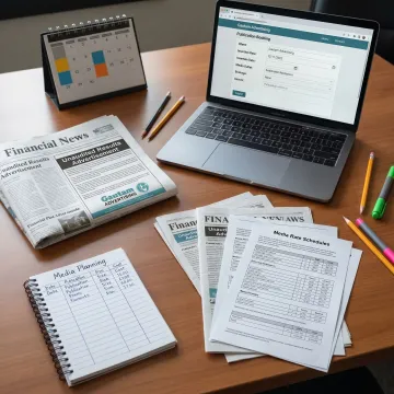 Compliance newspaper advertising for listed companies