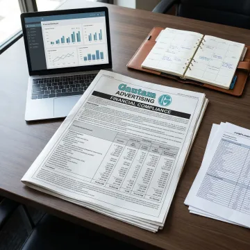 SEBI compliance advertisement in a business newspaper