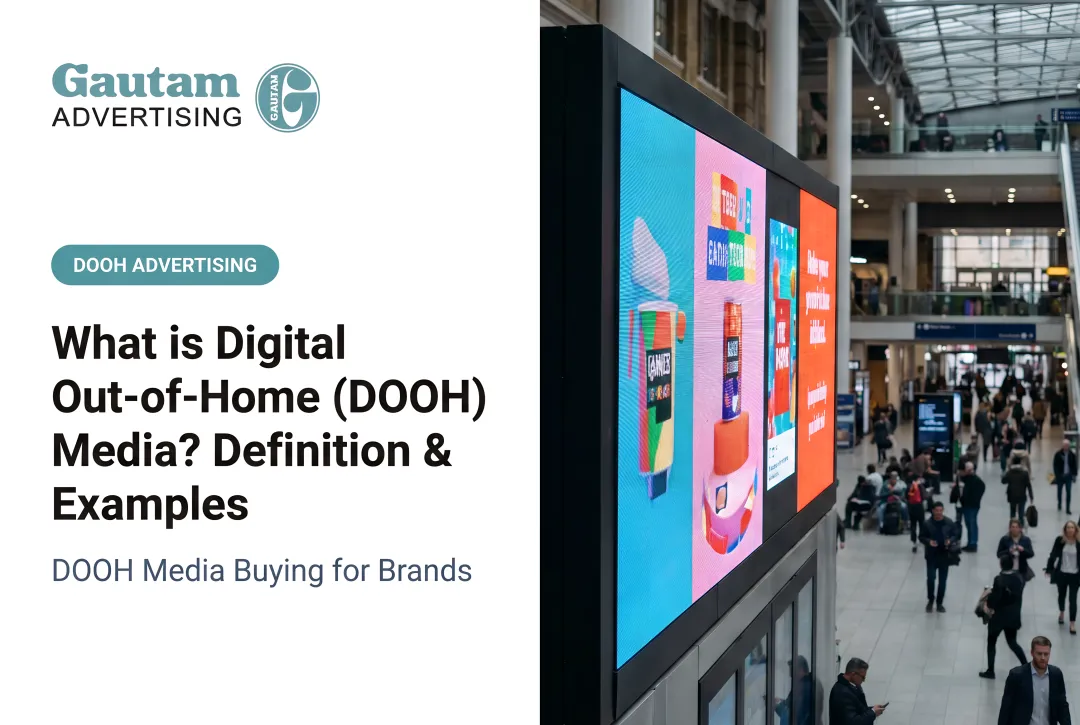 What is Digital Out-of-Home (DOOH) Media? Definition & Examples