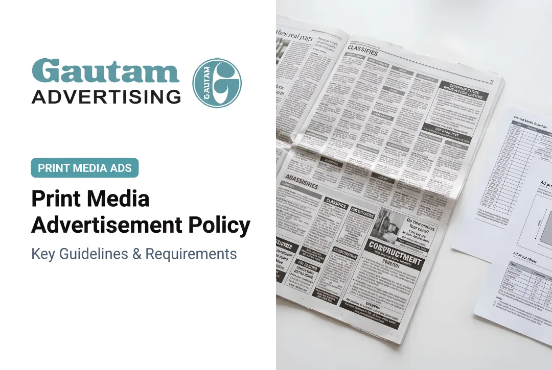 Print Media Advertisement Policy: Key Guidelines & Requirements