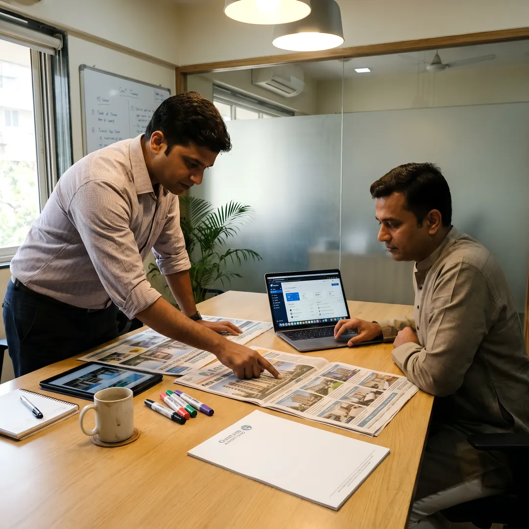 Media planning for property advertising campaigns