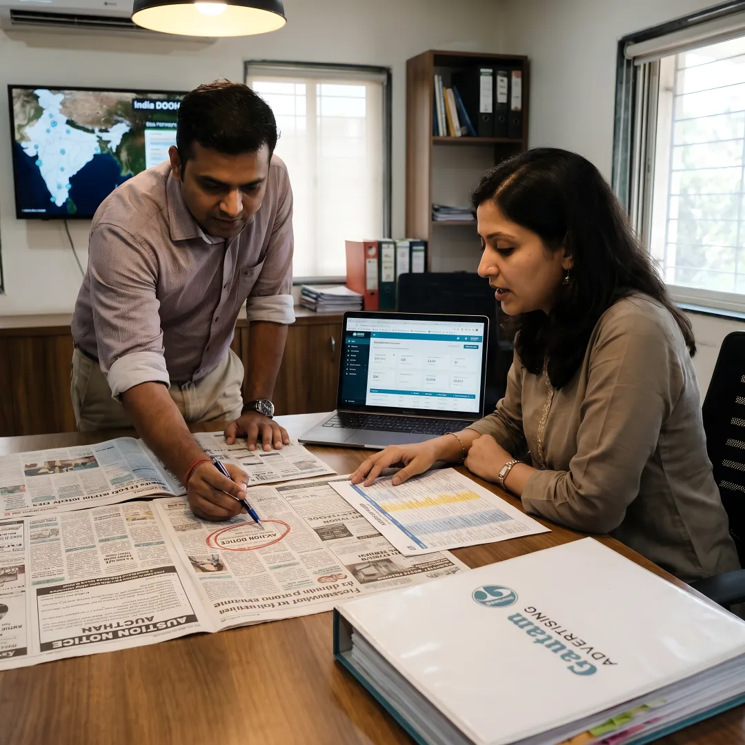 Auction Advertisement & Media Publishing Services