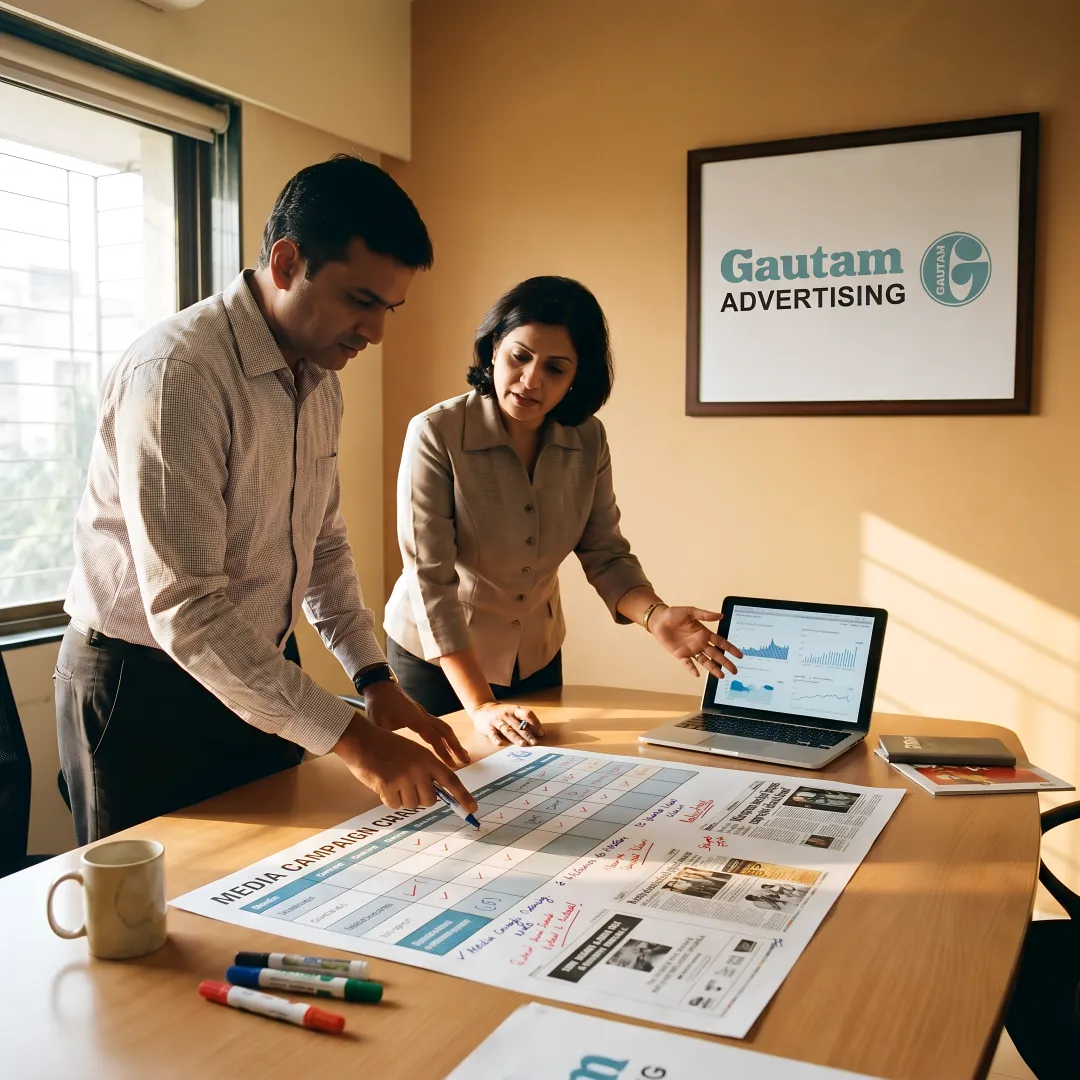 Cross-channel media campaign planning session